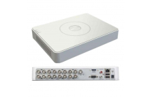 DS-7116HQHI-K1(S)16-канален пентабриден HD-TVI/AHD/CVI/IP DVR за видеонаблюдение с пренос на аудио по коаксиал
